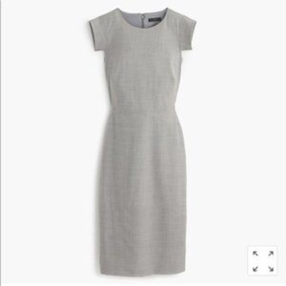 Wool Resume Dress by J Crew